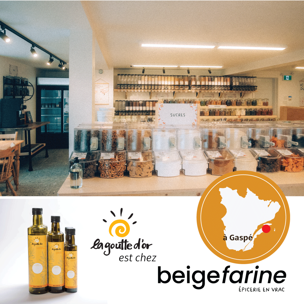 Les produits La Goutte d’Or chez Beige farine!