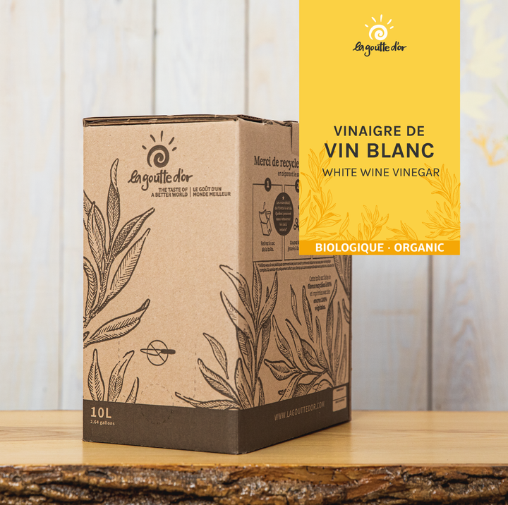 Organic white wine vinegar