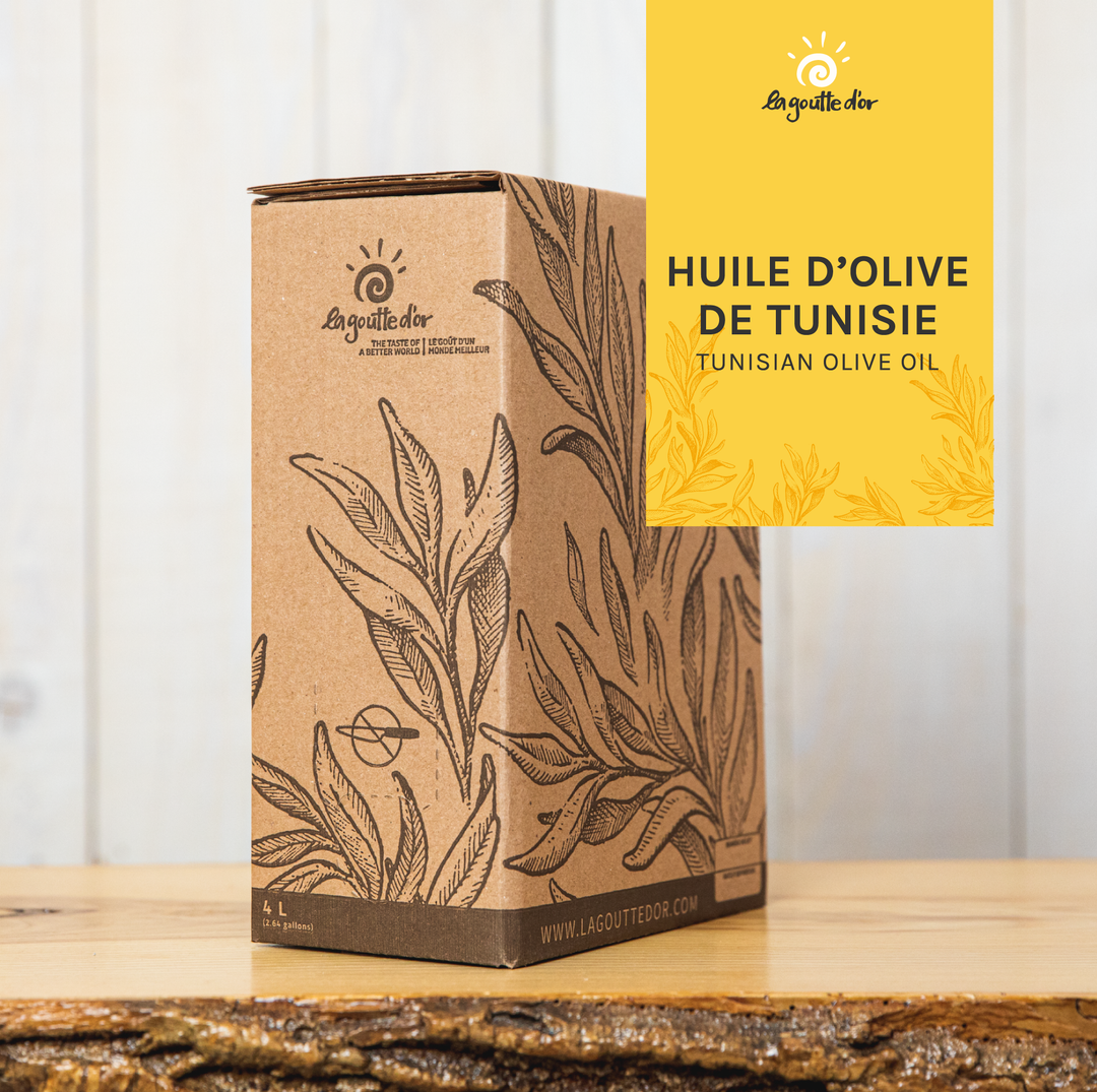 Huile d’olive extra-vierge de Tunisie